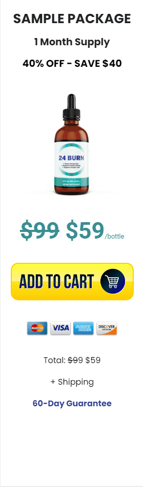 Order 24 Burn 1 bottle